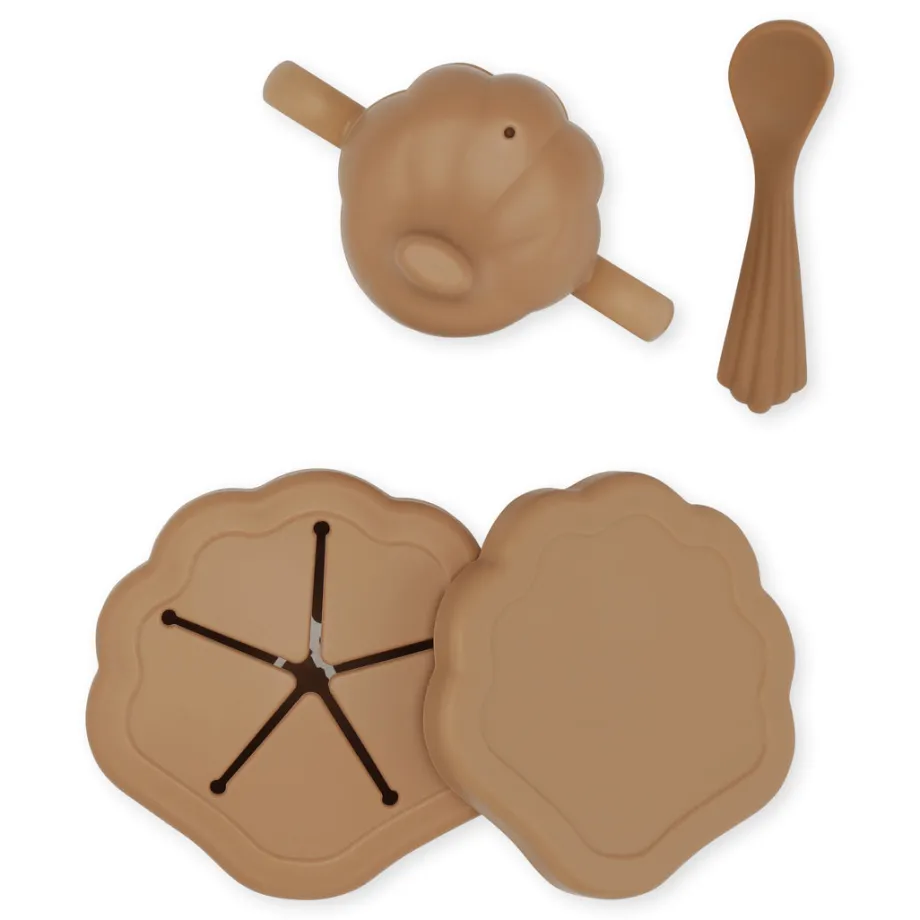 Sale Konges Sløjd clam spisesæt - bisquit