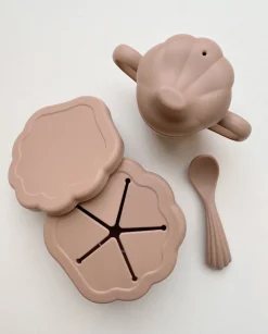 Flash Sale Konges Sløjd clam spisesæt - blush