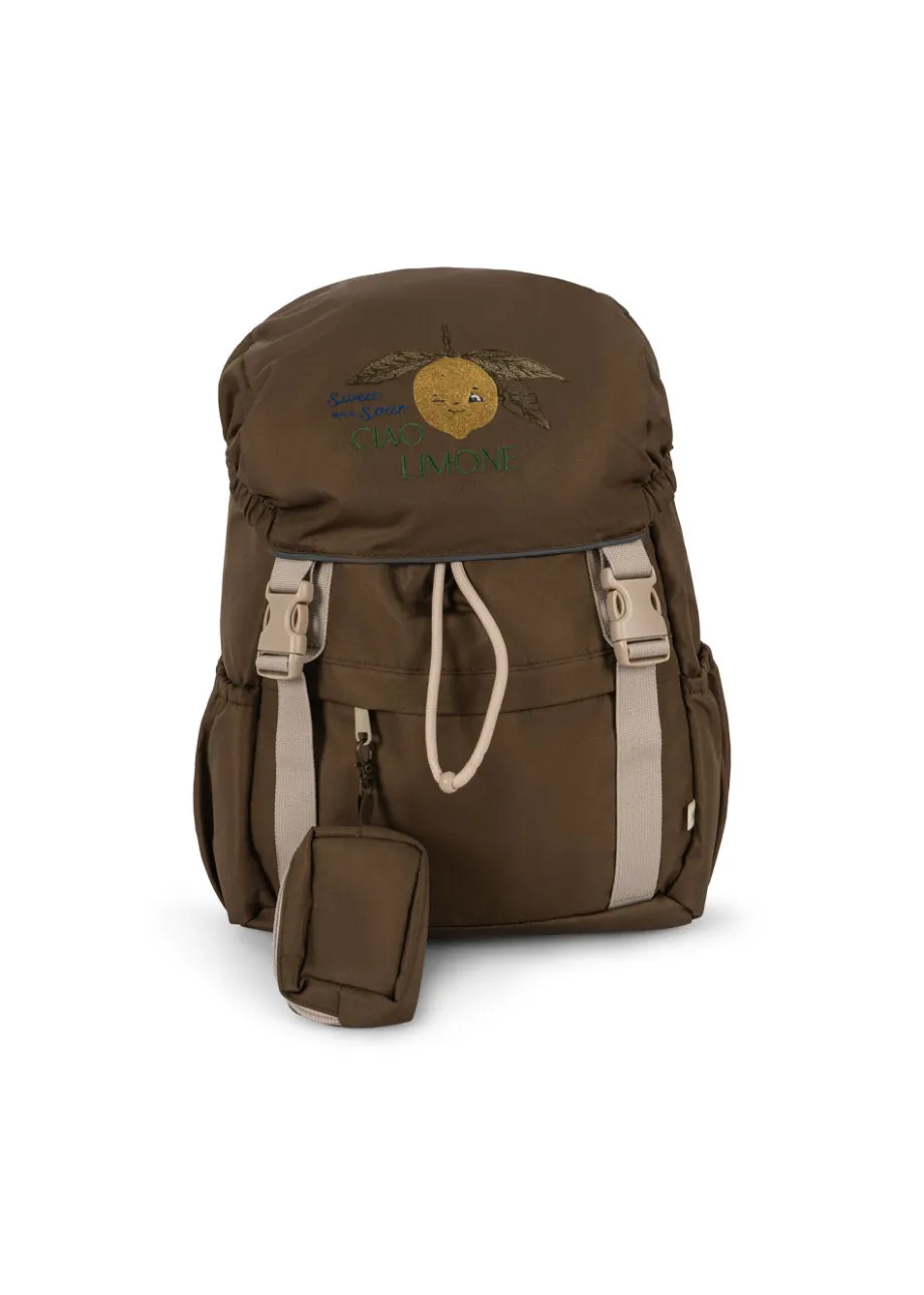 Sale Konges Sløjd clover skoletaske - lemon