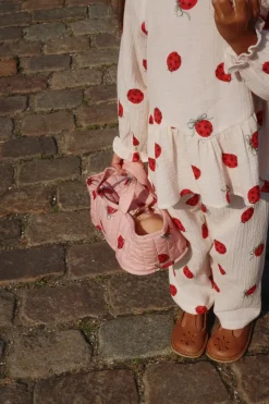 Outlet Konges Sløjd Coco ladybug bluse - ladybug bow ladybugbow