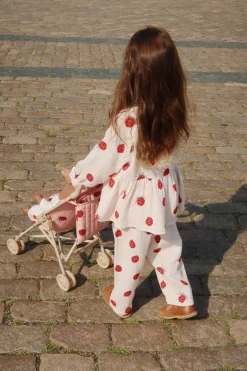 Outlet Konges Sløjd Coco ladybug bluse - ladybug bow ladybugbow