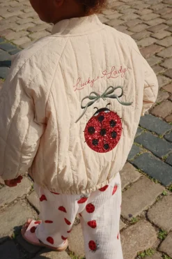 Hot Konges Sløjd Coco ladybug bukser - ladybug bow ladybugbow