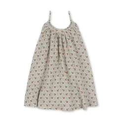 New Konges Sløjd coco stropkjole - CHERRY MOTIF cherrymotif