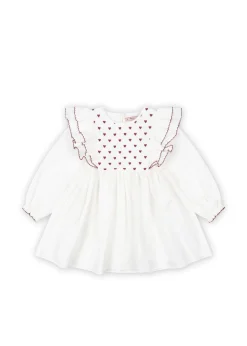 Shop Konges Sløjd Coeur kjole - pure white purewhite