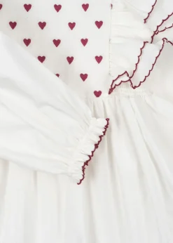 Shop Konges Sløjd Coeur kjole - pure white purewhite