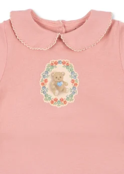 Outlet Konges Sløjd Coty picot heldragt - mellow rose mellowrose