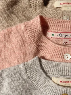 Best Sale Konges Sløjd dio cashmere sæt - LIGHT GREY MELANGE lightgreymelange