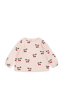 Store Konges Sløjd Drey bluse - MA GRANDE CERISE PEONY magrandecerisepeony