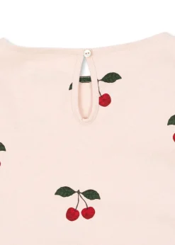 Store Konges Sløjd Drey bluse - MA GRANDE CERISE PEONY magrandecerisepeony