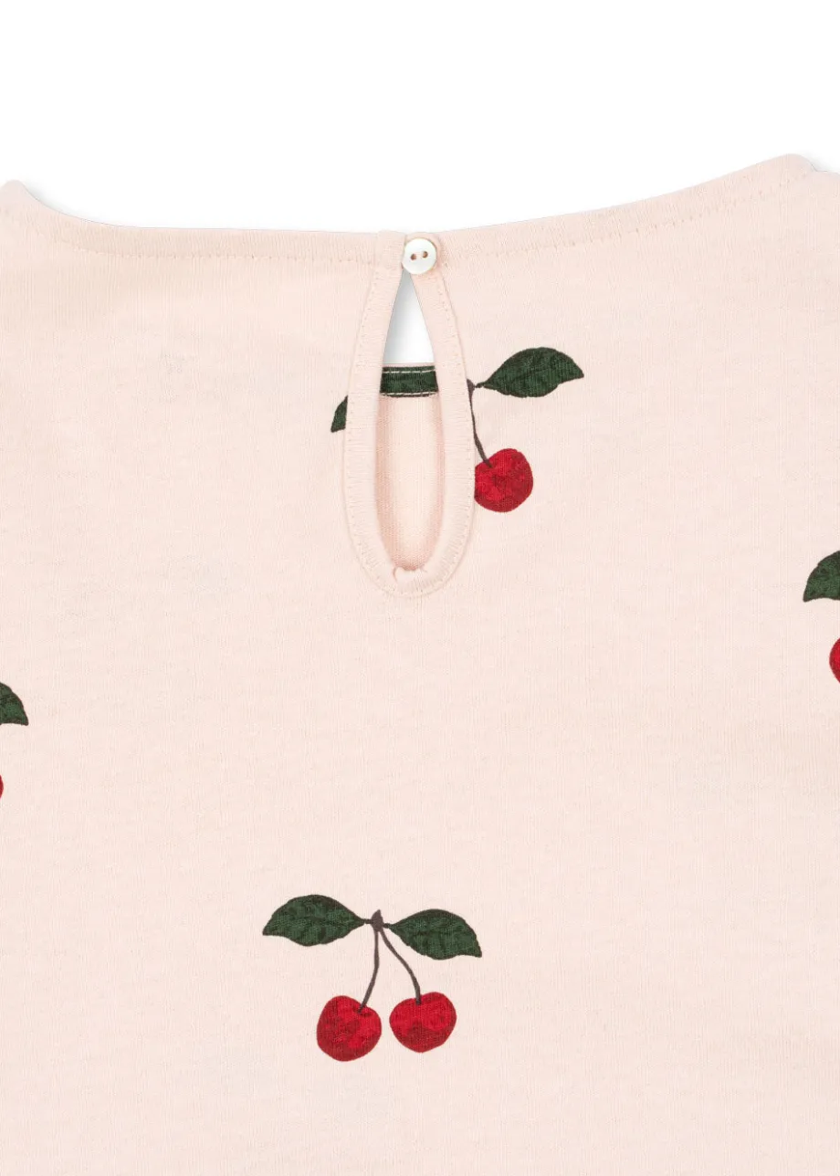 Store Konges Sløjd Drey bluse - MA GRANDE CERISE PEONY magrandecerisepeony