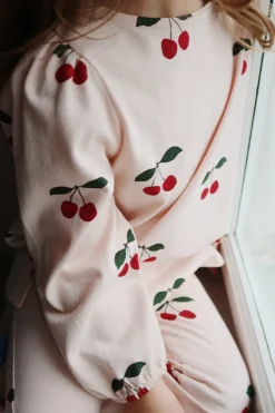 New Konges Sløjd DREY BUKSER - MA GRANDE CERISE PEONY magrandecerisepeony