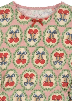 Flash Sale Konges Sløjd Drey kjole - cherry bow cherrybow