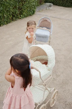 Best Konges Sløjd dukkebarnevogn - CAPTAINS BLUE CHECK captainsbluecheck