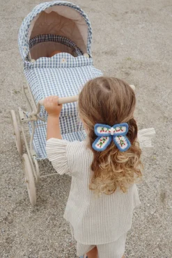 Best Konges Sløjd dukkebarnevogn - CAPTAINS BLUE CHECK captainsbluecheck