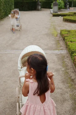 Best Konges Sløjd dukkebarnevogn - CAPTAINS BLUE CHECK captainsbluecheck