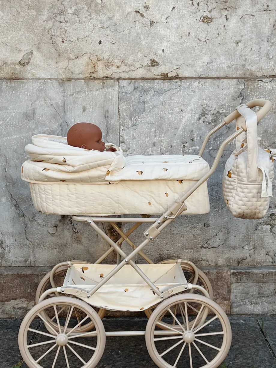 Online Konges Sløjd dukkebarnevogn - lemon