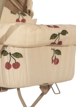 Best Sale Konges Sløjd dukkebarnevogn - ma grande cerise pink glitter magrandecerisepinkglitter