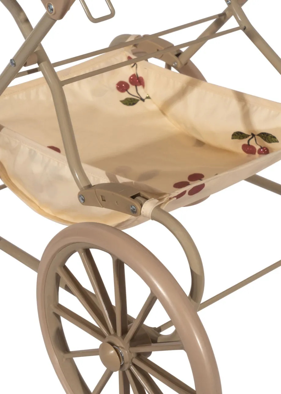 Best Sale Konges Sløjd dukkebarnevogn - ma grande cerise pink glitter magrandecerisepinkglitter