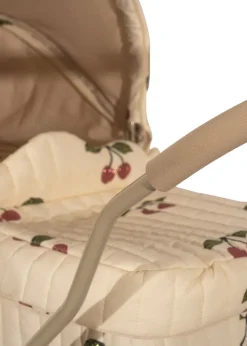 Best Sale Konges Sløjd dukkebarnevogn - ma grande cerise pink glitter magrandecerisepinkglitter