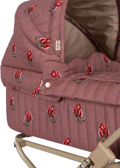 Fashion Konges Sløjd dukkebarnevogn - VITA ROSA BLUSH GLITTER vitarosablushglitter