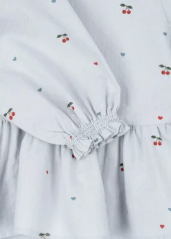 Sale Konges Sløjd evia bluse - CHERRY BLUE COEUR cherrybluecoeur