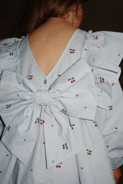 Sale Konges Sløjd evia kjole - CHERRY BLUE COEUR cherrybluecoeur