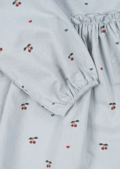 Sale Konges Sløjd evia kjole - CHERRY BLUE COEUR cherrybluecoeur