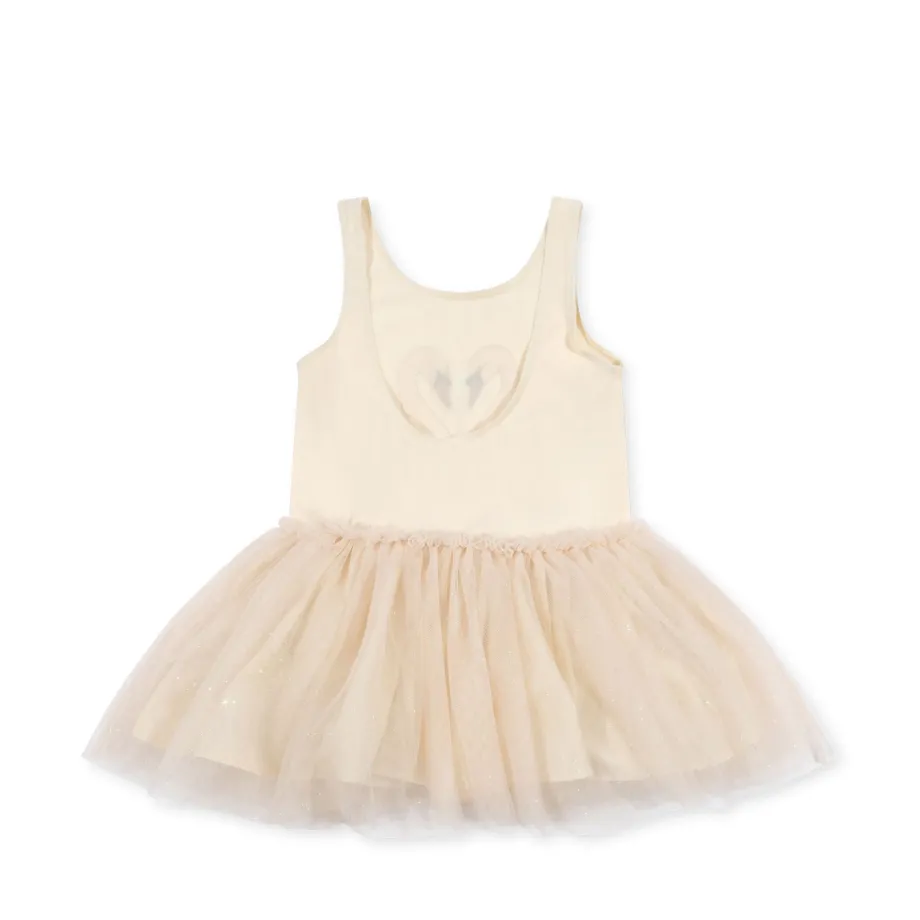 New Konges Sløjd fairy ballerinakjole - BUTTERCREAM GLITTER buttercreamglitter