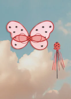 Online Konges Sløjd Fairy ladybug kostume - ladybug glitter ladybugglitter