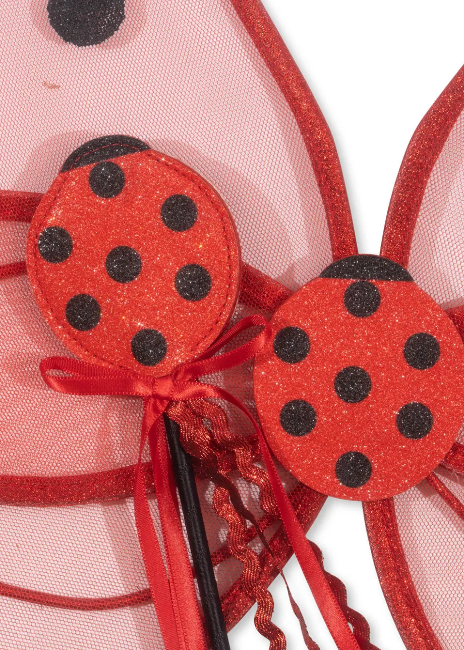 Online Konges Sløjd Fairy ladybug kostume - ladybug glitter ladybugglitter
