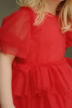 New Konges Sløjd Fay kjole - barbados cherry barbadoscherry