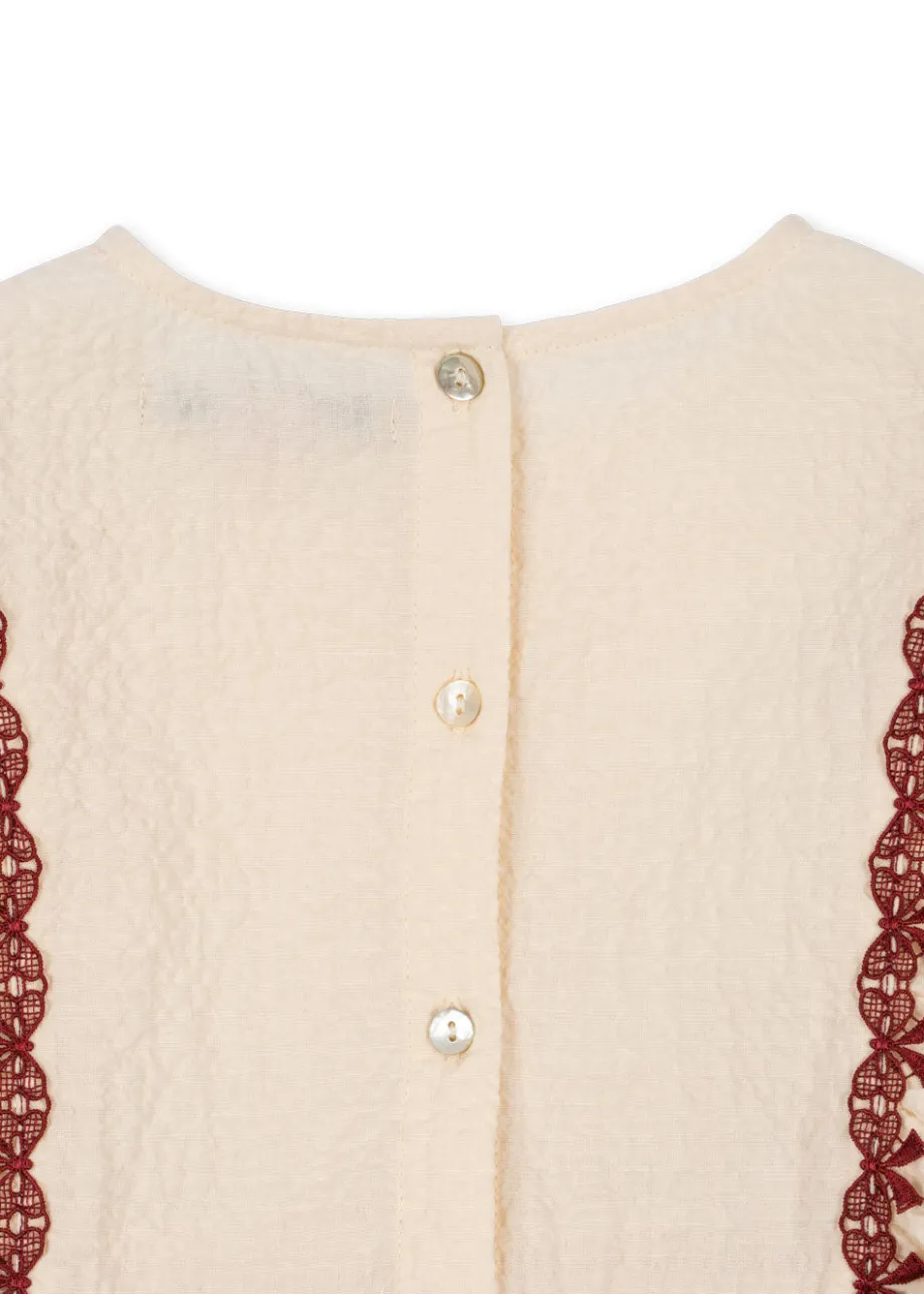 New Konges Sløjd Fee kjole - buttercream