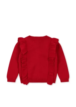 Discount Konges Sløjd FIOL CARDIGAN - BARBADOS CHERRY barbadoscherry