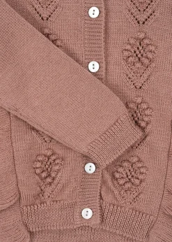 Shop Konges Sløjd FIOL CARDIGAN - burlwood
