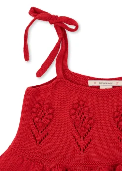 Store Konges Sløjd FIOL KJOLE - BARBADOS CHERRY barbadoscherry