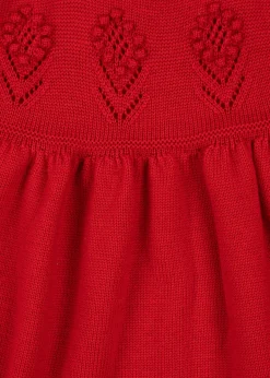 Store Konges Sløjd FIOL KJOLE - BARBADOS CHERRY barbadoscherry