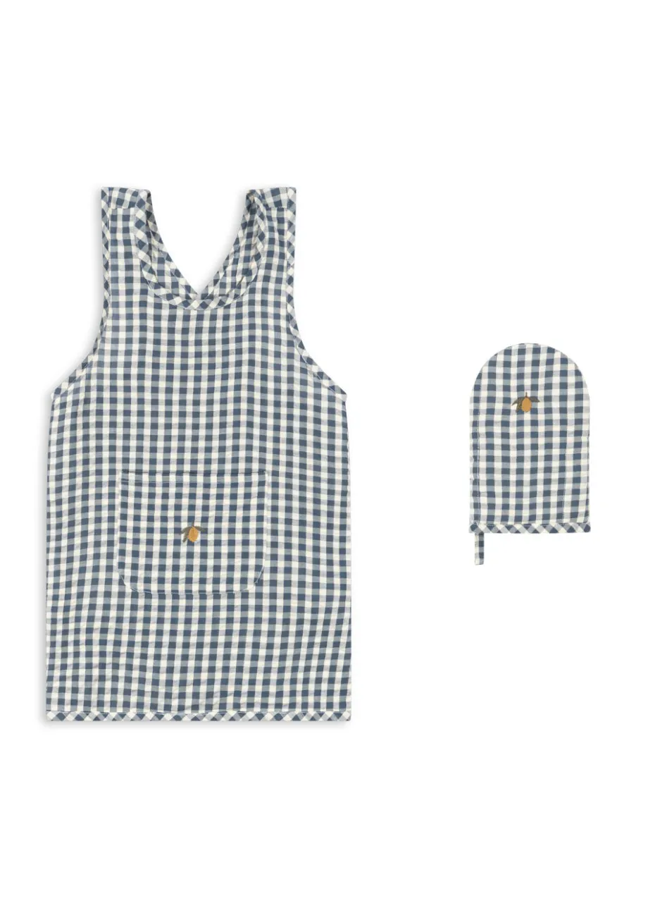 Store Konges Sløjd Forklæde sæt - lemon