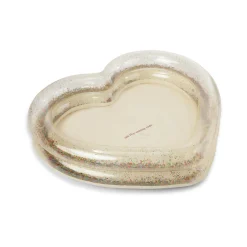 Best Sale Konges Sløjd hjerte badebassin - TRANSPARENT CREAM transparentcream