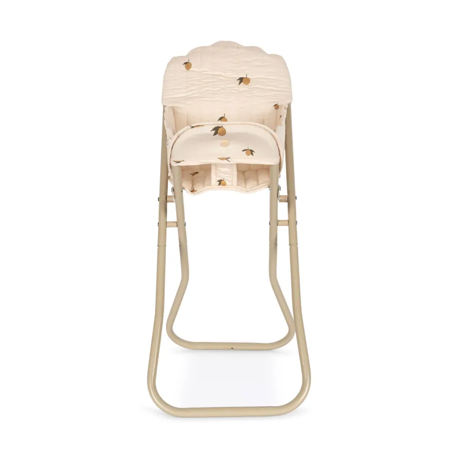 Fashion Konges Sløjd højstol til dukke - lemon