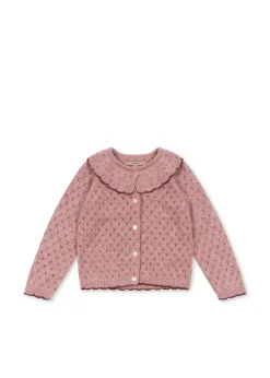 Discount Konges Sløjd Holiday cardigan - mellow rose mellowrose