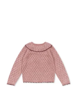 Discount Konges Sløjd Holiday cardigan - mellow rose mellowrose