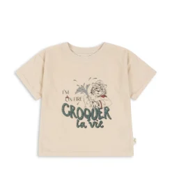 Best Konges Sløjd itty tee - ANTIQUE WHITE antiquewhite