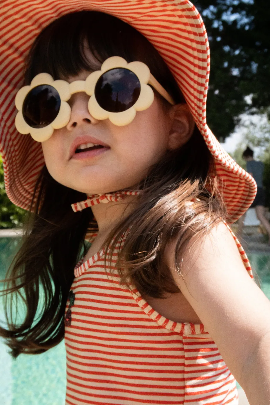 Hot Konges Sløjd jade bikini - GLITTER STRIPE glitterstripe