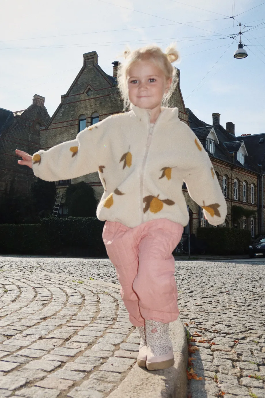 Hot Konges Sløjd Jody Teddyjakke - MON GRAND CITRON mongrandcitron