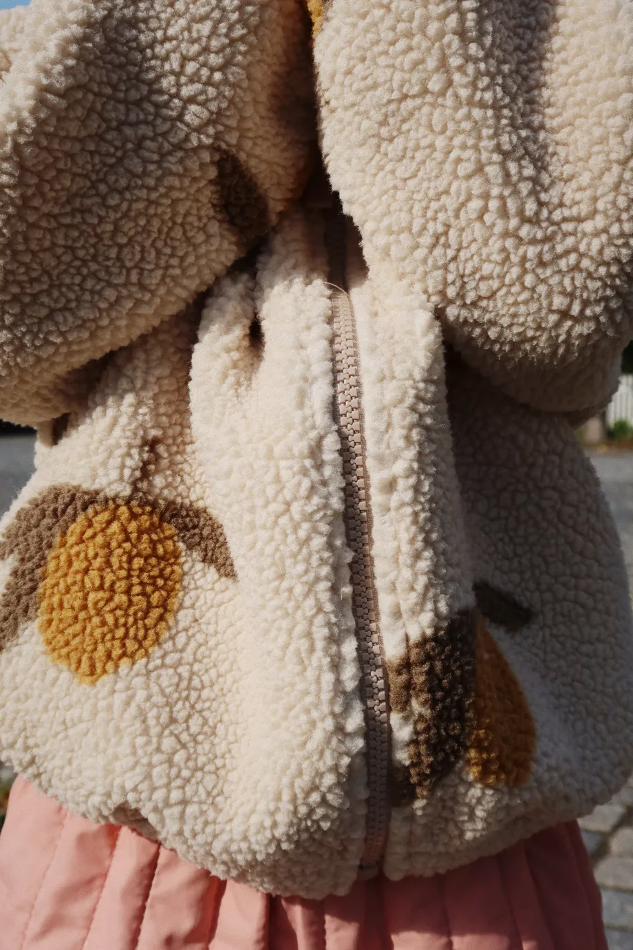 Hot Konges Sløjd Jody Teddyjakke - MON GRAND CITRON mongrandcitron