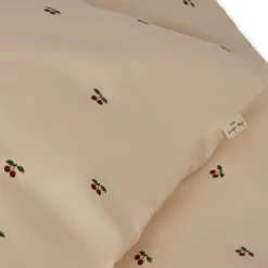 Clearance Konges Sløjd junior sengesæt 100x140 - cherry