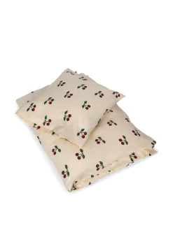 Clearance Konges Sløjd junior sengesæt 100x140 - MA GRANDE CERISE magrandecerise