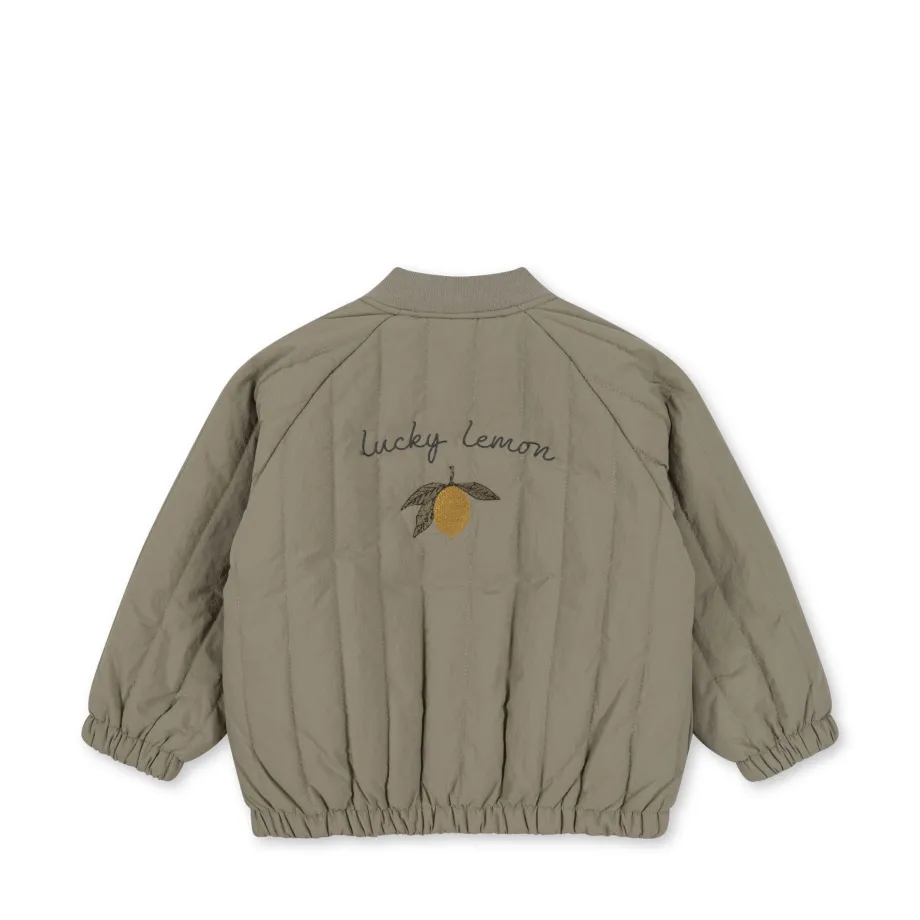 Outlet Konges Sløjd juno bomberjakke - LAUREL OAK laureloak