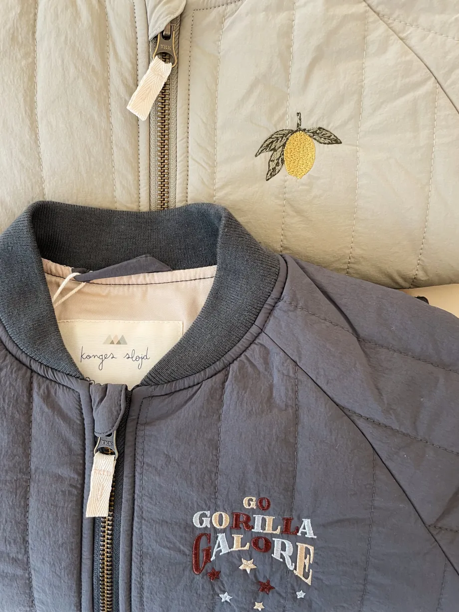 Outlet Konges Sløjd juno bomberjakke - LAUREL OAK laureloak