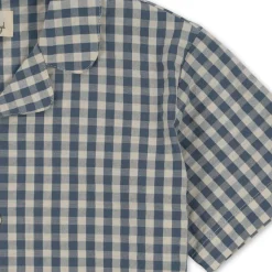 Cheap Konges Sløjd kim kortærmet skjorte - CAPTAINS BLUE CHECK captainsbluecheck